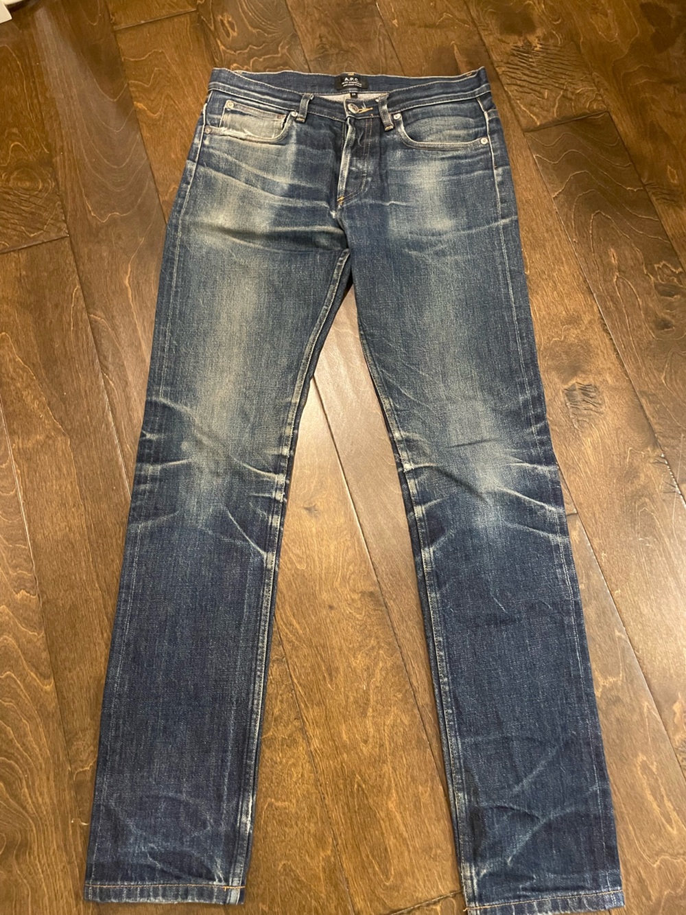 A.P.C. Women’s Blue Slim Jeans